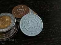 Νόμισμα - Βέλγιο - 25 σεντ 1915