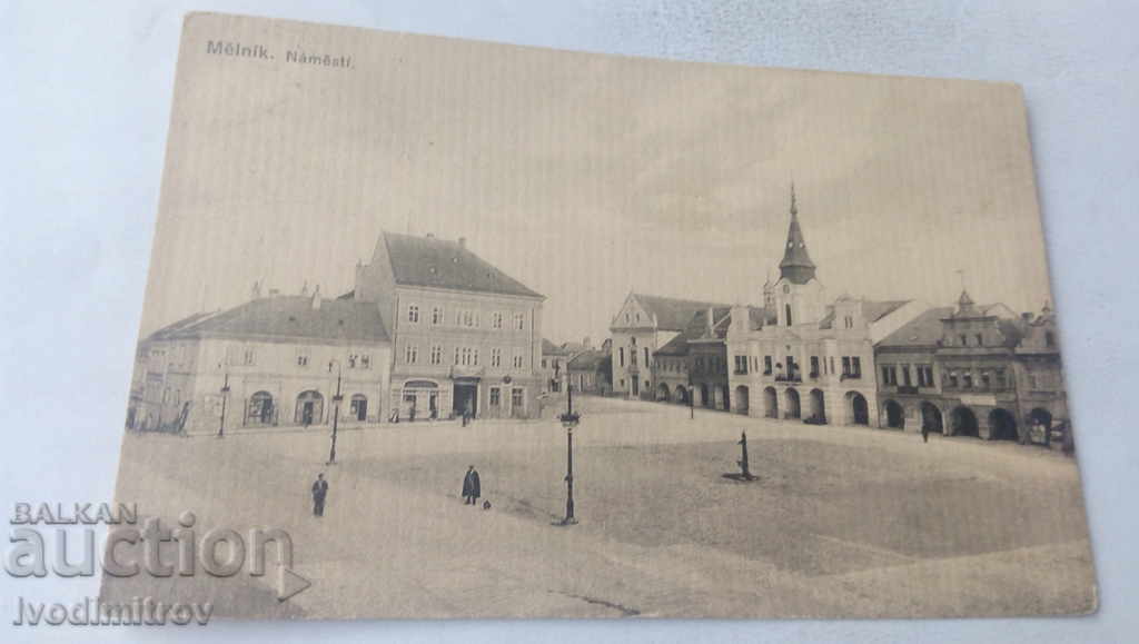 Postcard Melnik Namesti
