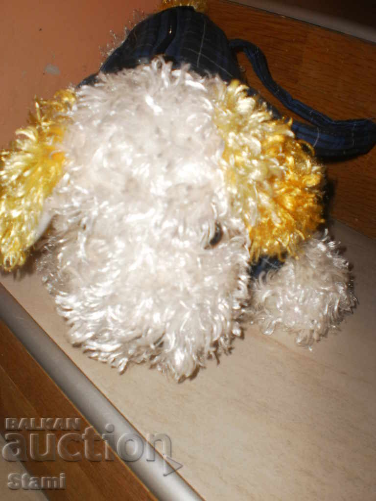 Children's textile bag - dog with price 7.00 BGN | € 3.58