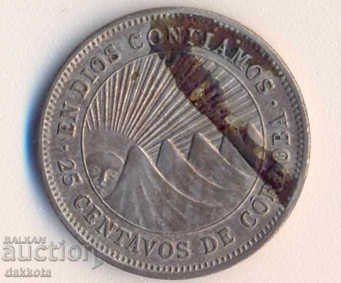 Nicaragua 25 centavos 1974