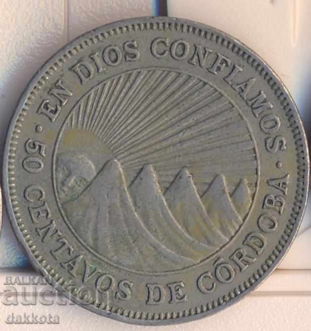 Nicaragua 50 centavos 1956