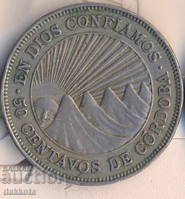 Νικαράγουα 50 centavos 1954