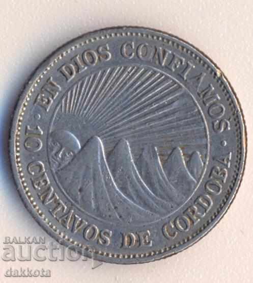 Nicaragua 10 centavos 1972