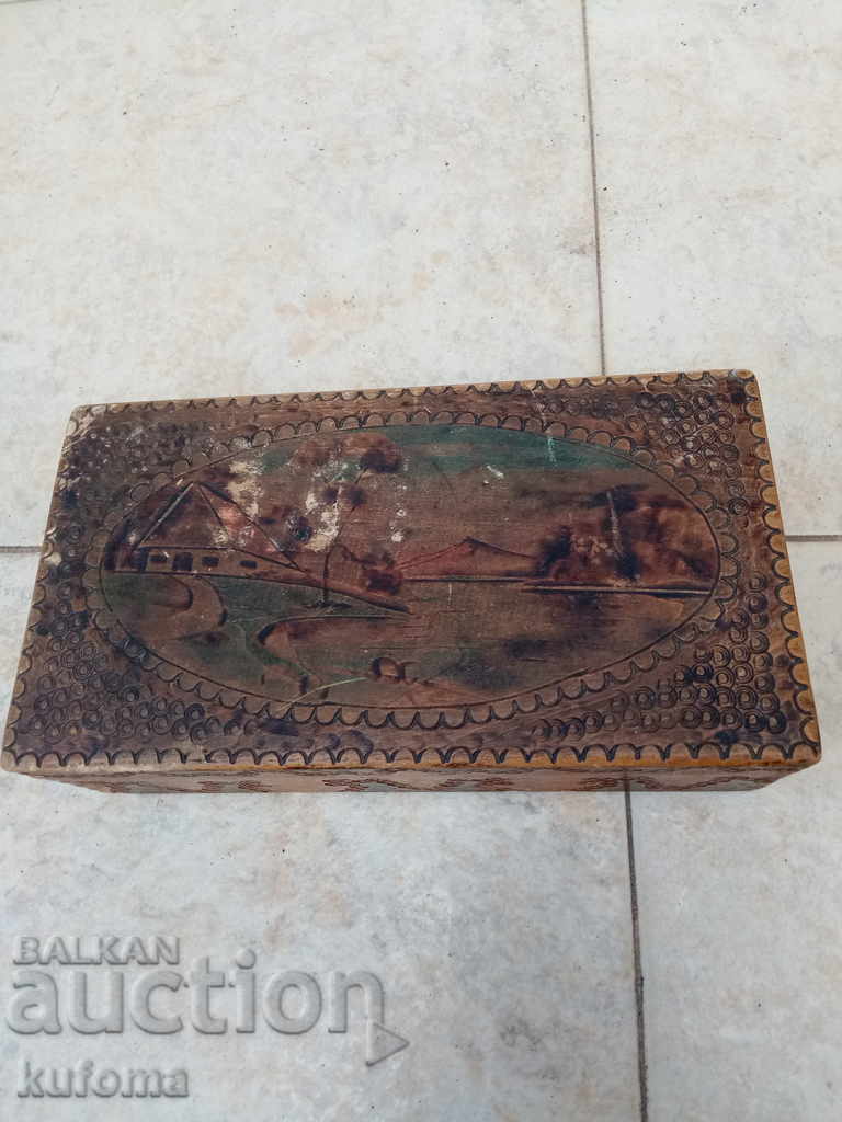 Παλιό ξύλινο κουτί