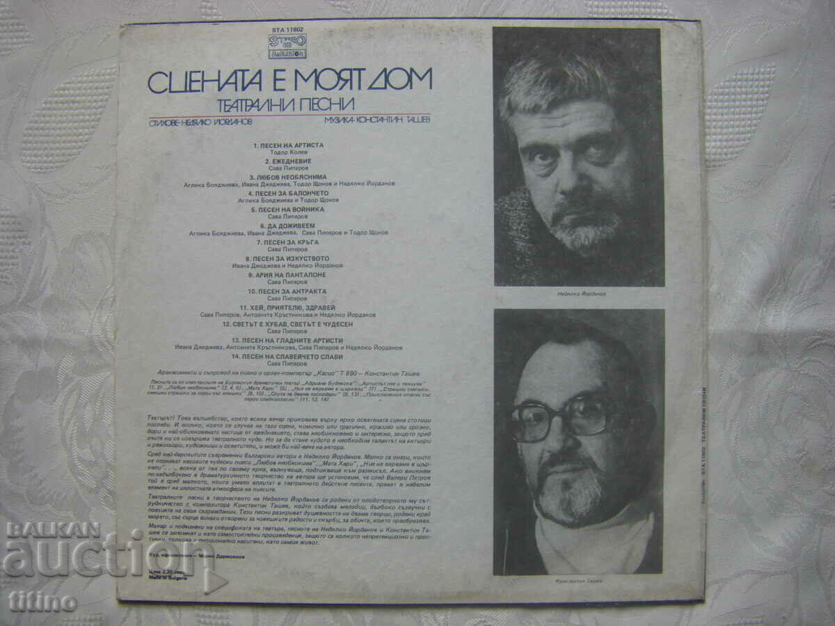 Livrarea VTA 11802 - Nedyalko Ĭordanov. Scena este casa mea