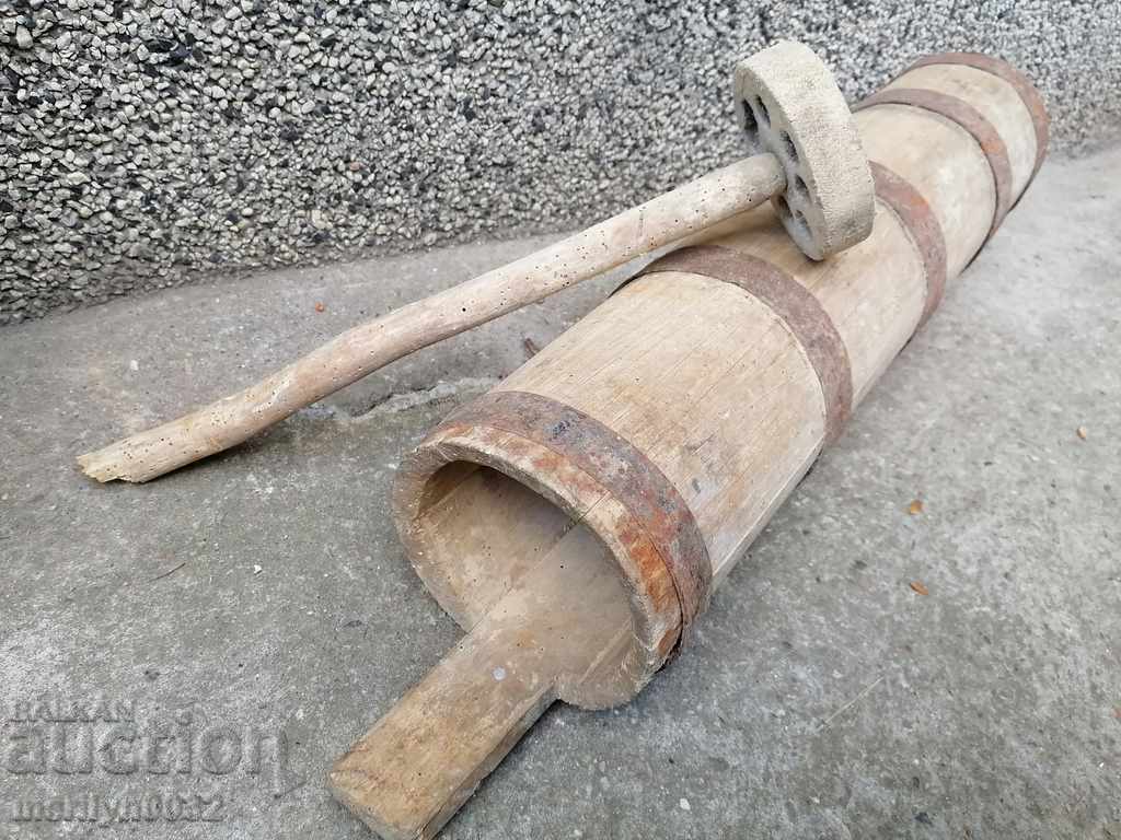 Butter churn, wood, wooden - 5