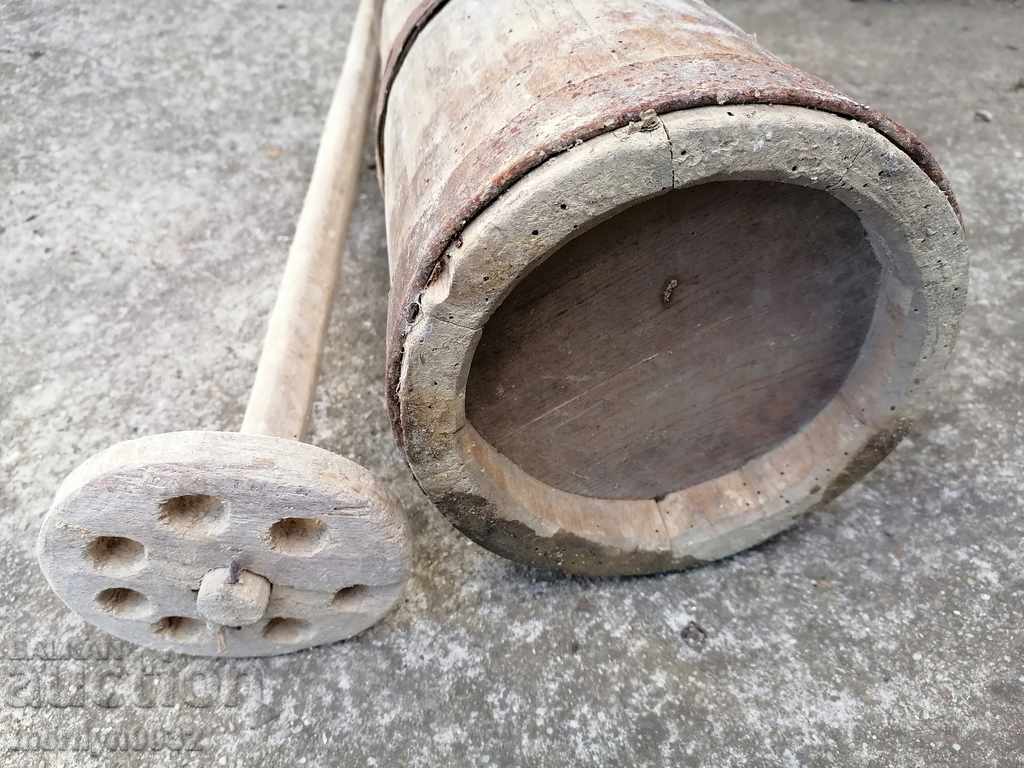 Auction Butter churn, wood, wooden 70 cm Auction Butter churn, wood, wooden 70 cm