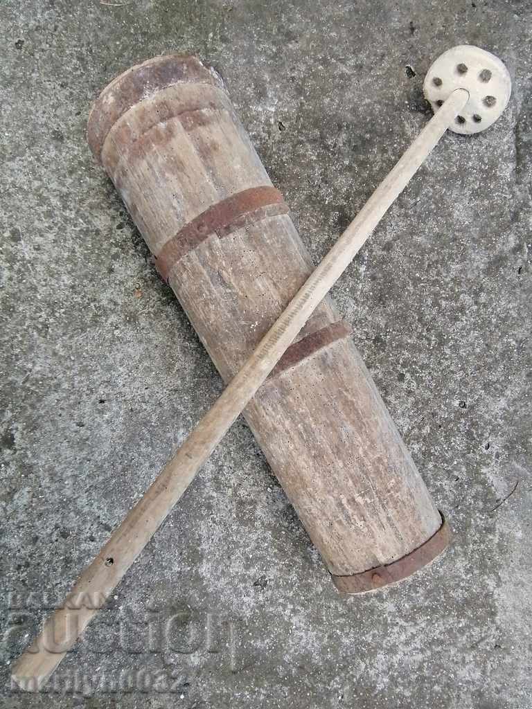 Butter churn, wood, wooden 70 cm - 5 Butter churn, wood, wooden 70 cm - 5