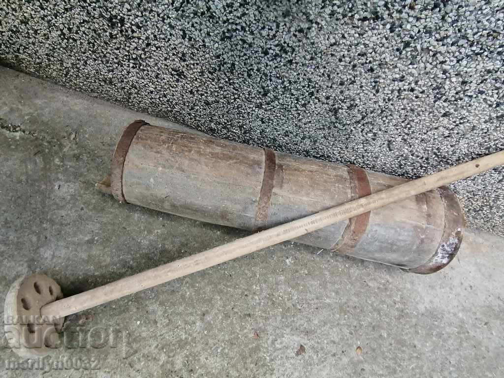 Butter churn, wood, wooden 70 cm - 6 Butter churn, wood, wooden 70 cm - 6