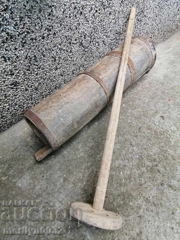 Butter churn, wood, wooden 70 cm - 7 Butter churn, wood, wooden 70 cm - 7