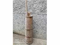 Piston for beating oil, wood, wooden 70 cm
