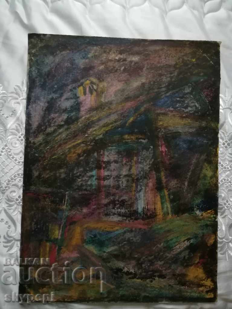 Pastel painting - PERUSCHITSA with price 25.00 BGN | € 12.78 Pastel painting - PERUSCHITSA with price 25.00 BGN | € 12.78