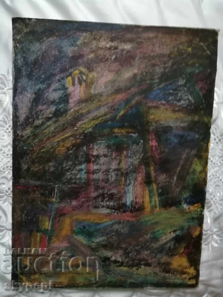 Auction Pastel painting - PERUSCHITSA Auction Pastel painting - PERUSCHITSA