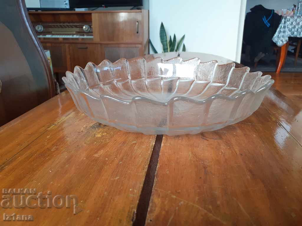 Old glass fruit with price 15.00 BGN | € 7.67 Old glass fruit with price 15.00 BGN | € 7.67