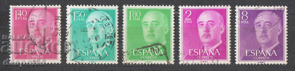 1956. Spain. General Franco - new values.
