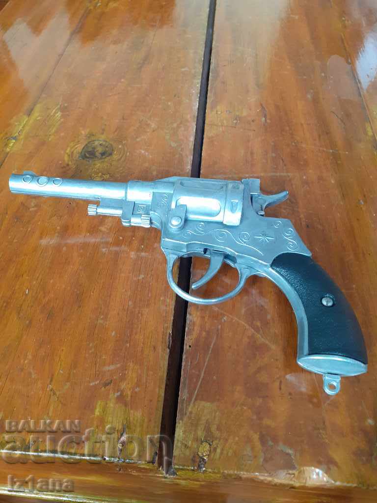 Old children's metal pistol