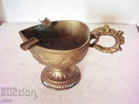 Old bronze ashtray 5
