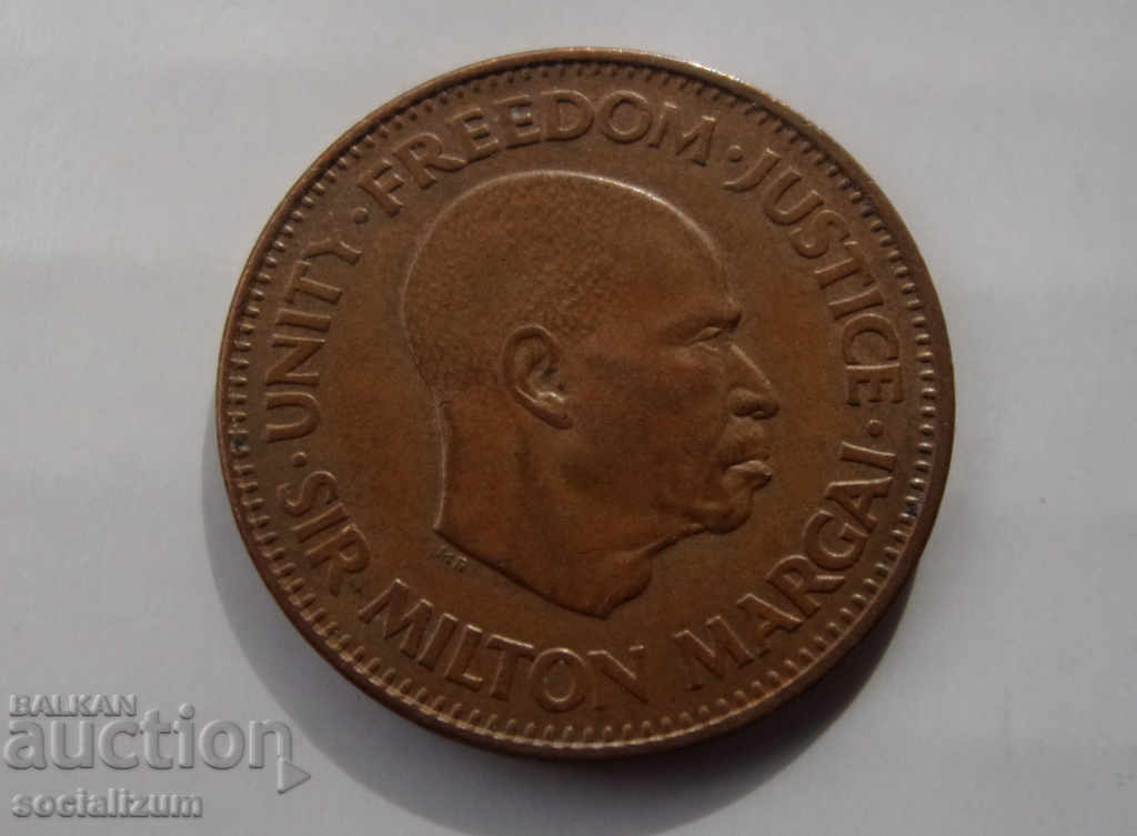 Sierra Leone ½ Cent 1964 UNC Rare Coin cu preț € 4.09 | 8.00 BGN