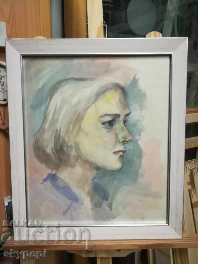 PORTRAIT - WATERCOLOR with price 75.00 BGN | € 38.35 PORTRAIT - WATERCOLOR with price 75.00 BGN | € 38.35