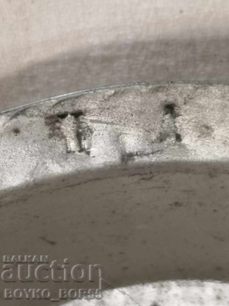 Delivery of Ancient Monastery Copper Copper Plate Early 20th century