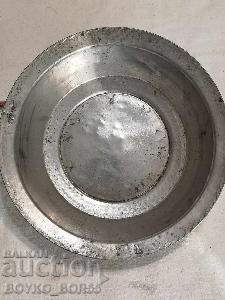 Ancient Monastery Copper Copper Plate Early 20th century - 5