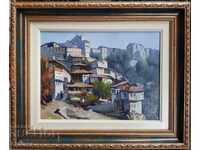 Denyu Chokanov 1901 – 1982 V. Tarnovo 1944 Landscape houses