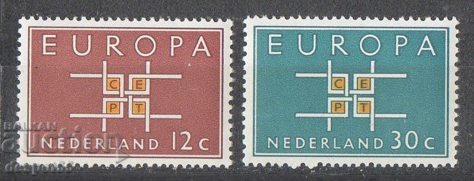 1963. Οι Κάτω Χώρες. Ευρώπη.