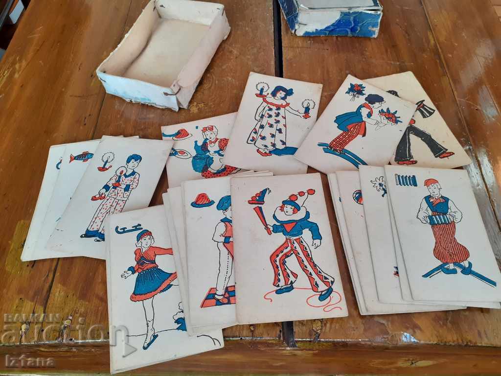 Auction Old cards Black Peter Auction Old cards Black Peter