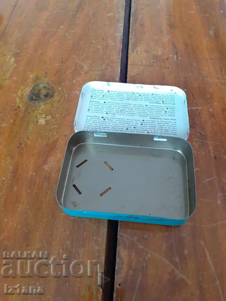 Delivery of Old box of Tip Top tire stickers Delivery of Old box of Tip Top tire stickers