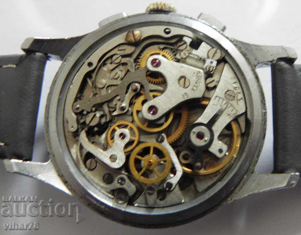 RARE MODEL-MEN'S WATCH FLIGHT-POLJOT-CHRONOGRAPH - 5 RARE MODEL-MEN'S WATCH FLIGHT-POLJOT-CHRONOGRAPH - 5