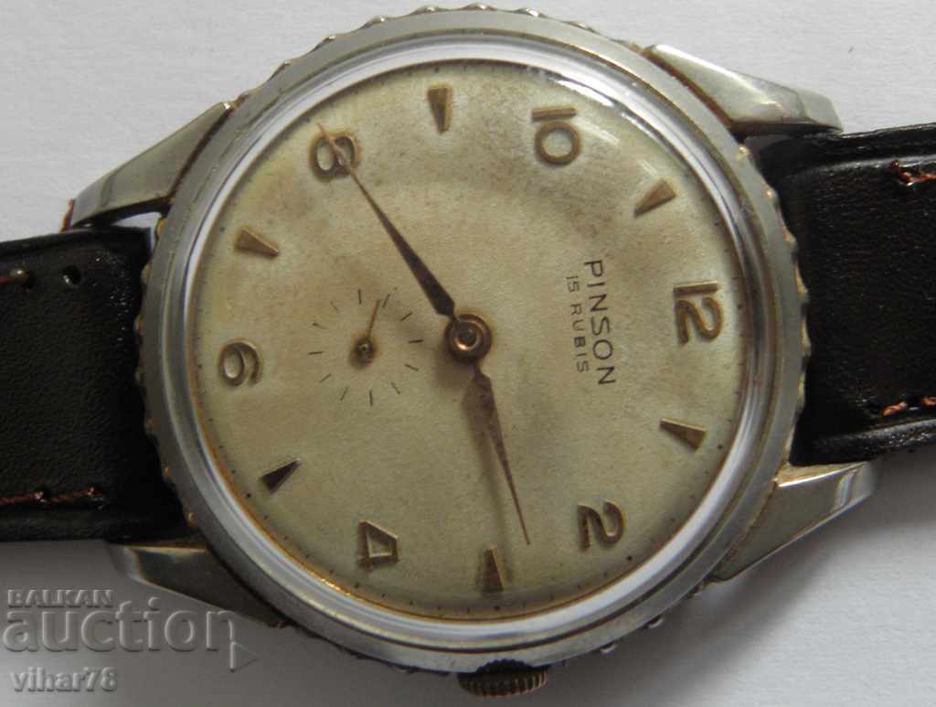 RARE MODEL MEN'S WATCH PINSON with price 79.99 BGN | € 40.90 RARE MODEL MEN'S WATCH PINSON with price 79.99 BGN | € 40.90