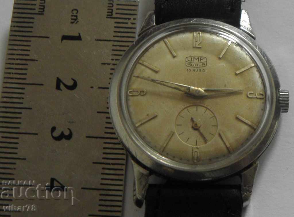 Auction MEN'S MILITARY WATCH-RUHLA-RUHLA-UMF Auction MEN'S MILITARY WATCH-RUHLA-RUHLA-UMF