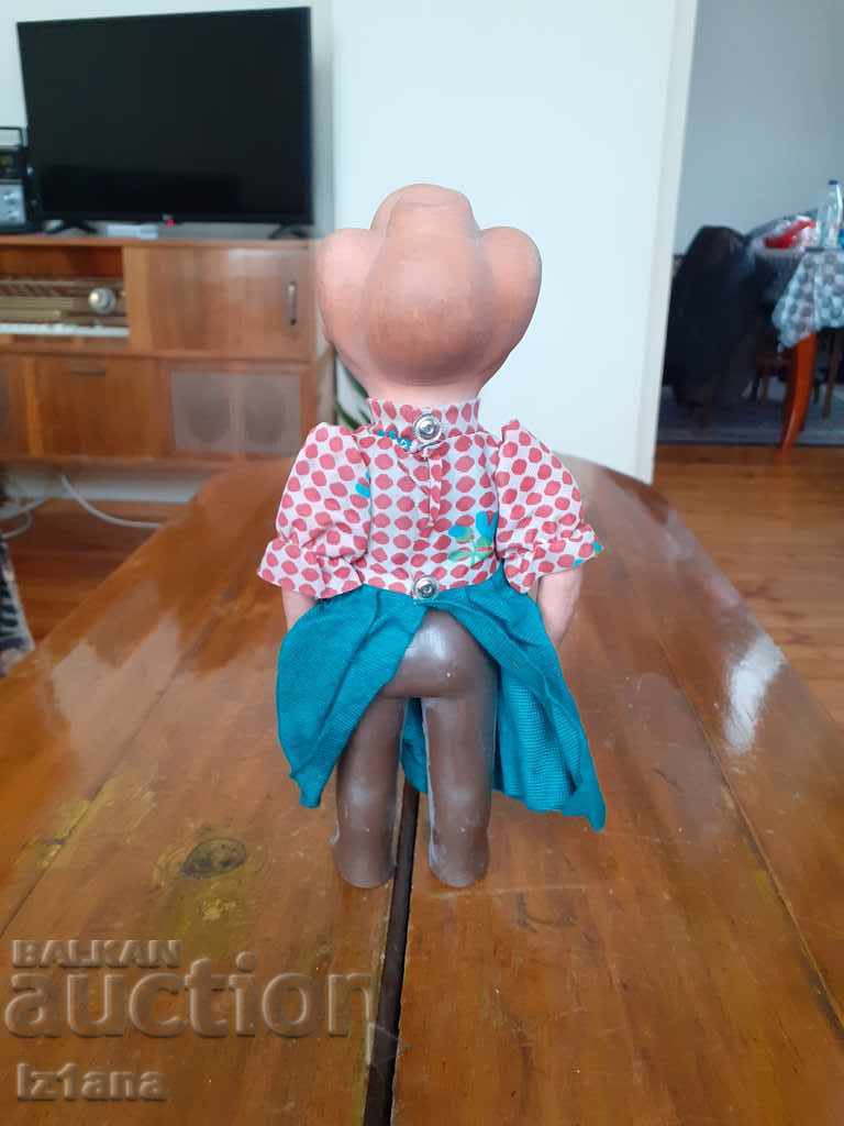 Auction An old doll Auction An old doll