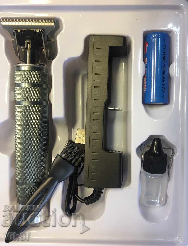 Auction  Electric trimmer for hair and beard Kemei-1974B