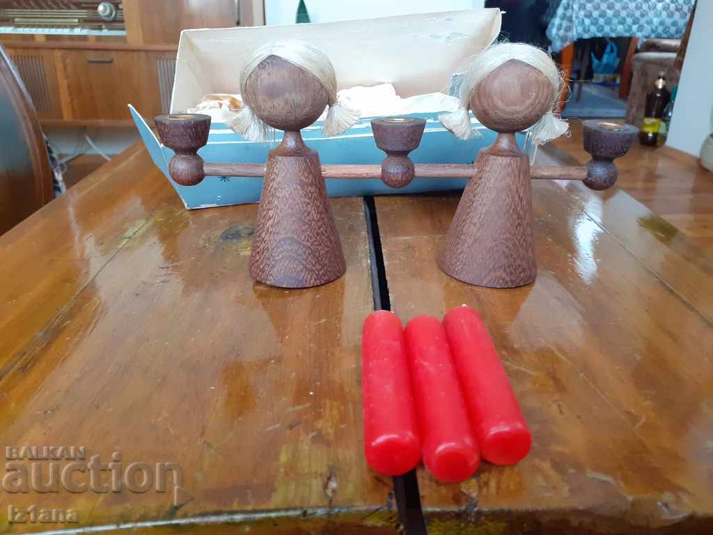 Auction Old souvenir candlestick Auction Old souvenir candlestick