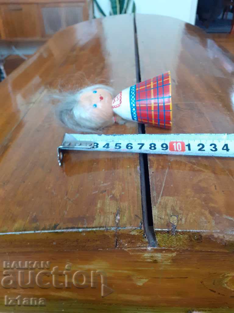 Old wooden figurine - 5