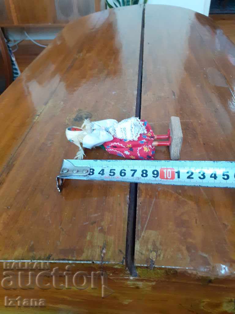 An old folk figurine, a souvenir - 5