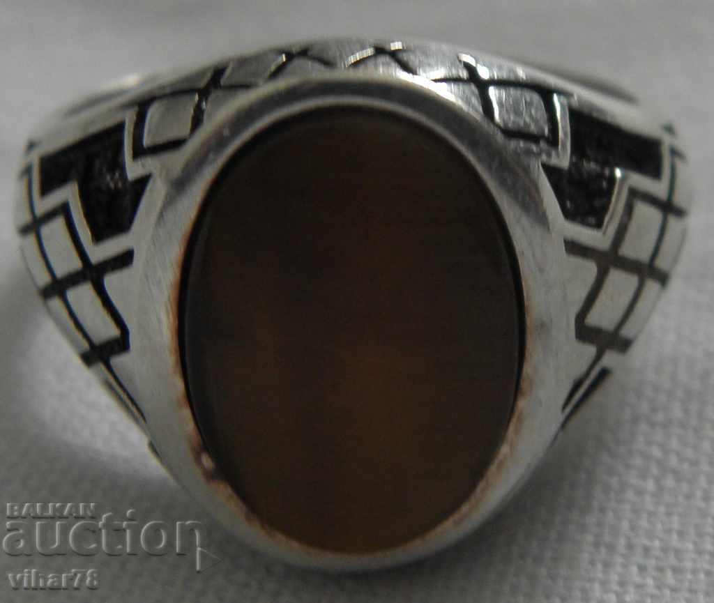 Auction  Silver Men's Ring