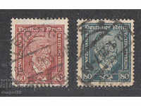 1924. Germany Reich. Heinrich von Stefan - postal worker.