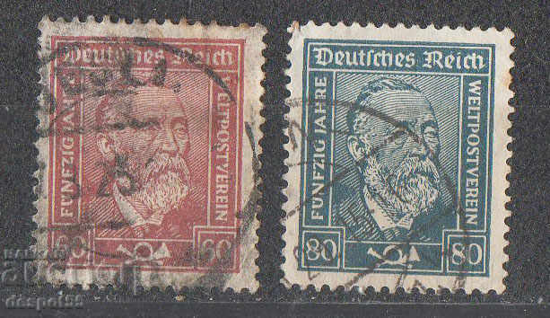 1924. Germania Reich. Heinrich von Stefan - lucrător poștal.