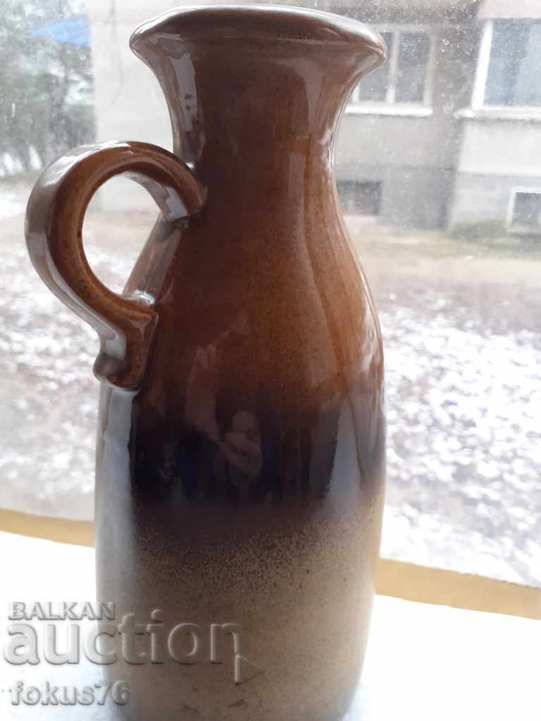 Beautiful German ceramic vase - Scheurich - Ceramik with price 140.00 BGN | € 71.58 Beautiful German ceramic vase - Scheurich - Ceramik with price 140.00 BGN | € 71.58