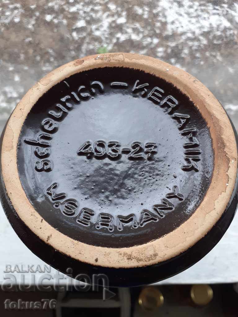 Auction Beautiful German ceramic vase - Scheurich - Ceramik Auction Beautiful German ceramic vase - Scheurich - Ceramik