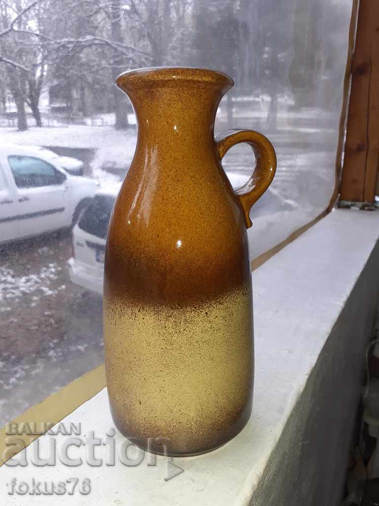 Прекрасна немска ваза керамика - Scheurich - Ceramik