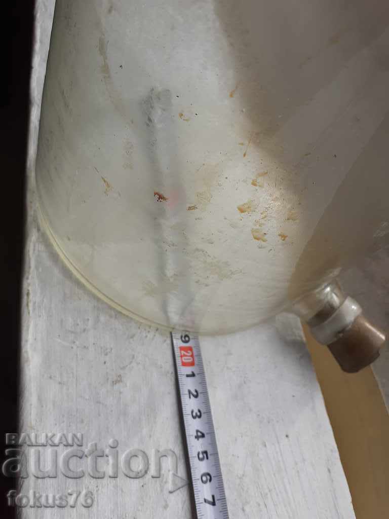 Old medical jar with cinnamon and glass stopper stopper - 6 Old medical jar with cinnamon and glass stopper stopper - 6