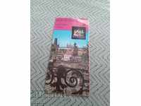 Old brochure, Czechoslovakia travel guide