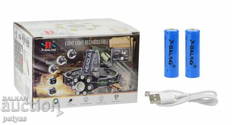 Licitație Far CREE XML cu 8 LED-uri