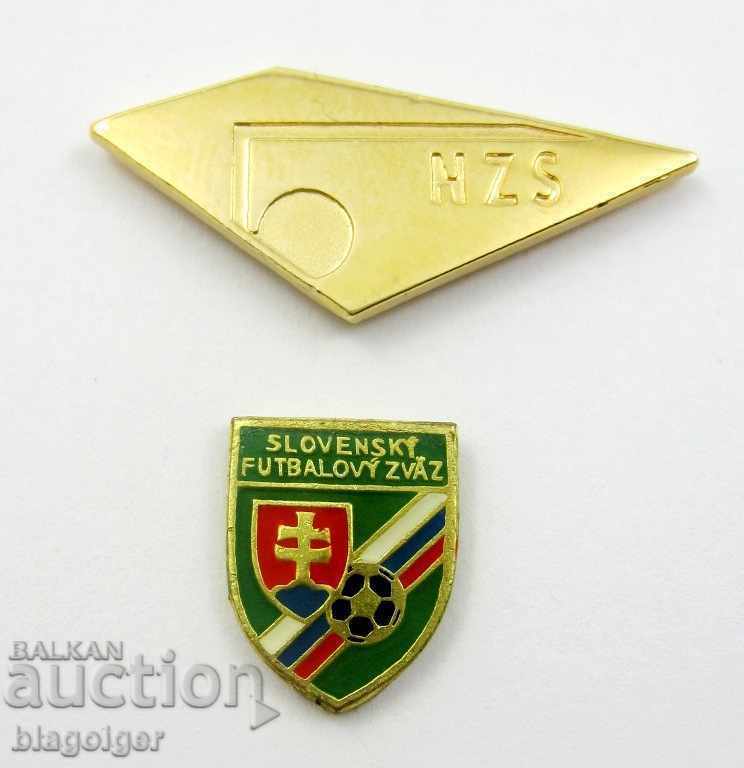 FOOTBALL-FOOTBALL BADGES-FOOTBALL FEDERATION OF SLOVENIA with price 8.00 BGN | € 4.09 FOOTBALL-FOOTBALL BADGES-FOOTBALL FEDERATION OF SLOVENIA with price 8.00 BGN | € 4.09