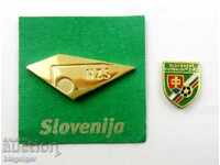 FOOTBALL-FOOTBALL BADGES-FOOTBALL FEDERATION OF SLOVENIA