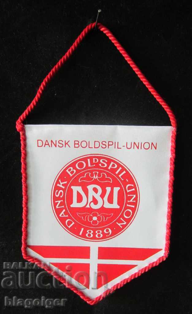 FOOTBALL-FOOTBALL FLAG-DENMARK FEDERATION-NEW with price 2.50 BGN | € 1.28 FOOTBALL-FOOTBALL FLAG-DENMARK FEDERATION-NEW with price 2.50 BGN | € 1.28