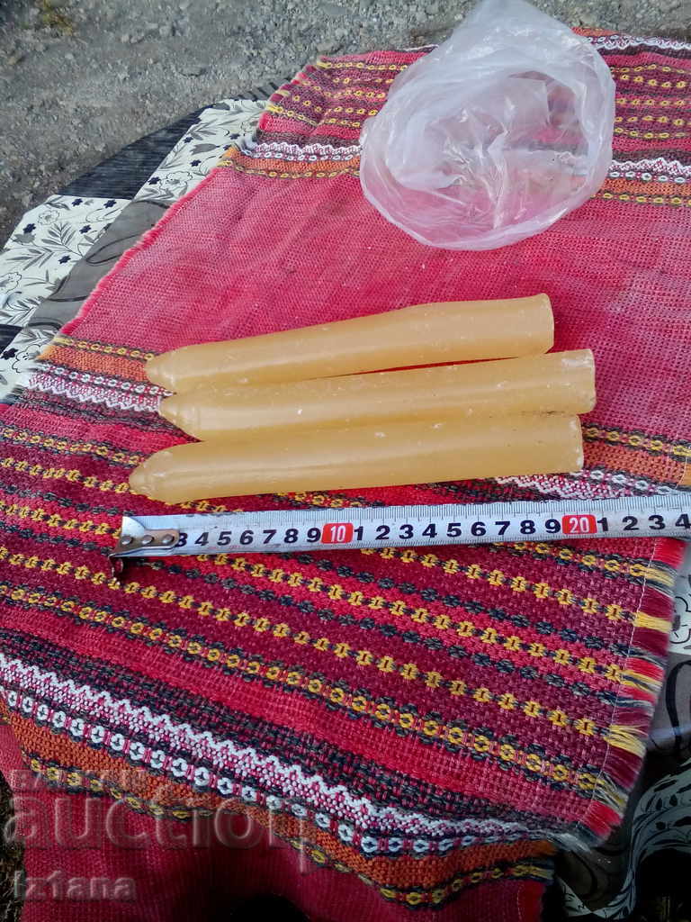 Delivery of Old Paraffin Candles Delivery of Old Paraffin Candles